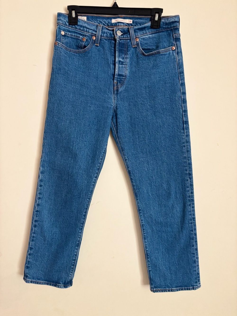 Levi’s Wedgie Straight Blue Jeans